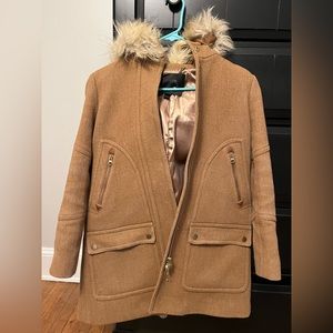 J.Crew Chateau Parka in Heather Acorn Italian-stadium cloth 0P